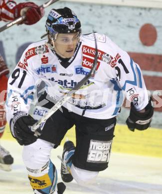 EBEL. Eishockey Bundesliga. KAC gegen EHC LIWEST Linz. Martin Grabher Meier  (Linz). Klagenfurt, am 5.3.2009.
Foto: Kuess 

---
pressefotos, pressefotografie, kuess, qs, qspictures, sport, bild, bilder, bilddatenbank