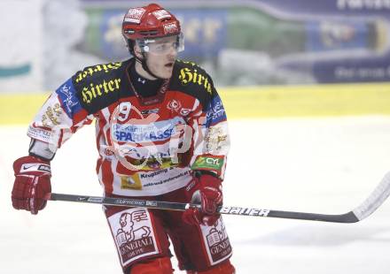 EBEL. Eishockey Bundesliga. KAC gegen EHC LIWEST Linz. Stefan Geier (KAC). Klagenfurt, am 5.3.2009.
Foto: Kuess 

---
pressefotos, pressefotografie, kuess, qs, qspictures, sport, bild, bilder, bilddatenbank