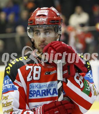 EBEL. Eishockey Bundesliga. KAC gegen EHC LIWEST Linz. Schumnig Martin (KAC). Klagenfurt, am 5.3.2009.
Foto: Kuess 

---
pressefotos, pressefotografie, kuess, qs, qspictures, sport, bild, bilder, bilddatenbank