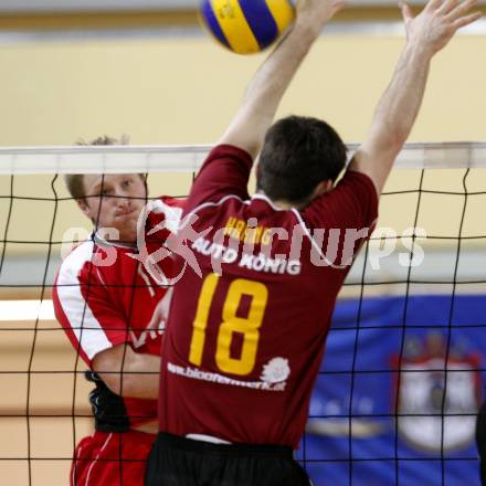 Volleyball. VBK Klagenfurt gegen TSV Hartberg. Christopher KOZLAREK (VBK). Klagenfurt, 7.3.2009
Foto: Kuess

---
pressefotos, pressefotografie, kuess, qs, qspictures, sport, bild, bilder, bilddatenbank