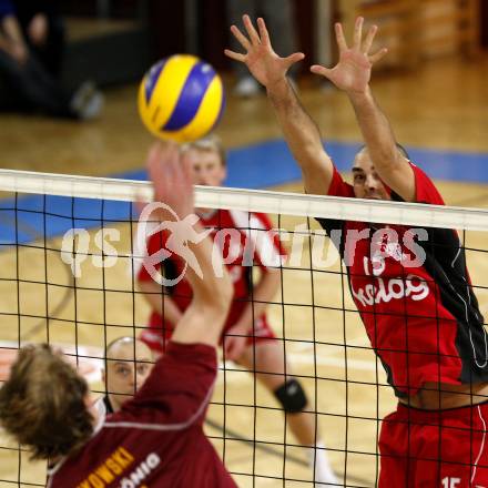 Volleyball. VBK Klagenfurt gegen TSV Hartberg. Jacob SCHKUD (VBK). Klagenfurt, 7.3.2009
Foto: Kuess

---
pressefotos, pressefotografie, kuess, qs, qspictures, sport, bild, bilder, bilddatenbank