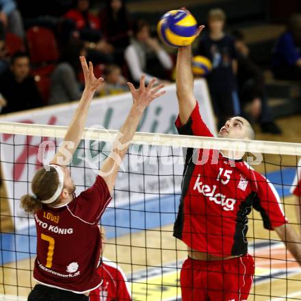 Volleyball. VBK Klagenfurt gegen TSV Hartberg. Jacob SCHKUD (VBK). Klagenfurt, 7.3.2009
Foto: Kuess

---
pressefotos, pressefotografie, kuess, qs, qspictures, sport, bild, bilder, bilddatenbank