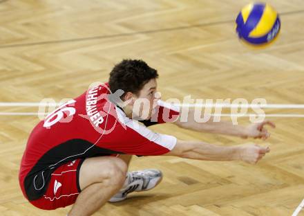 Volleyball. VBK Klagenfurt gegen TSV Hartberg. Simon FRUEHBAUER (VBK). Klagenfurt, 7.3.2009
Foto: Kuess

---
pressefotos, pressefotografie, kuess, qs, qspictures, sport, bild, bilder, bilddatenbank