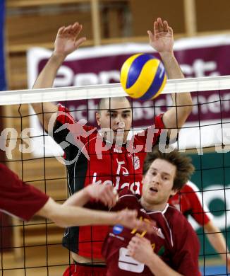 Volleyball. VBK Klagenfurt gegen TSV Hartberg. Jacob  SCHKUD (VBK). Klagenfurt, 7.3.2009
Foto: Kuess

---
pressefotos, pressefotografie, kuess, qs, qspictures, sport, bild, bilder, bilddatenbank