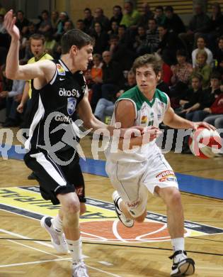 Basketball Bundesliga. Woerthersee Piraten gegen Guessing Knights. Jack Leasure(Piraten), Philipp Horvath (Guessing). Klagenfurt, am 8.3.2009.
Foto: Kuess
---
pressefotos, pressefotografie, kuess, qs, qspictures, sport, bild, bilder, bilddatenbank