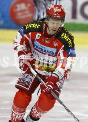 EBEL. Eishockey Bundesliga. KAC gegen EHC LIWEST Linz. Mike Pellegrims (KAC). Klagenfurt, am 10.3.2009.
Foto: Kuess 

---
pressefotos, pressefotografie, kuess, qs, qspictures, sport, bild, bilder, bilddatenbank