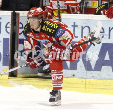 EBEL. Eishockey Bundesliga. KAC gegen EHC LIWEST Linz. Kirk Furey (KAC). Klagenfurt, am 10.3.2009.
Foto: Kuess 

---
pressefotos, pressefotografie, kuess, qs, qspictures, sport, bild, bilder, bilddatenbank