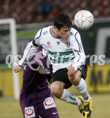 Fussball. Tipp3-Bundesliga. SK Austria Kelag Kaernten  gegen Austria Wien. Zlatko Junuzovic (Austria Kaernten). Klagenfurt, 14.3..2009. 
Foto: Kuess

---
pressefotos, pressefotografie, kuess, qs, qspictures, sport, bild, bilder, bilddatenbank