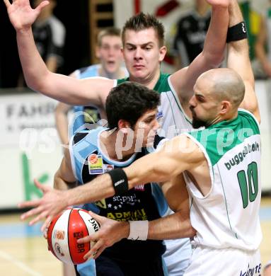 Basketball Bundesliga. Woerthersee Piraten gegen UBC St. Poelten. Rasid Mahalbasic, Joachim Buggelsheim  (Piraten).  Klagenfurt, 14.3.2009
Foto: Kuess

---
pressefotos, pressefotografie, kuess, qs, qspictures, sport, bild, bilder, bilddatenbank