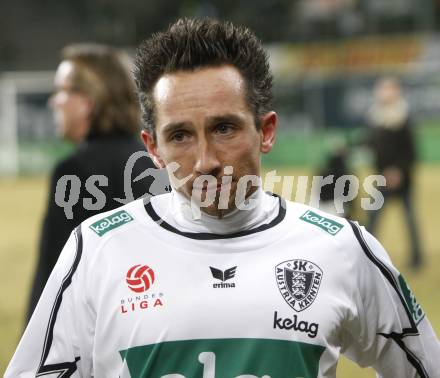 Fussball. Tipp3-Bundesliga. SK Austria Kelag Kaernten  gegen Austria Wien. Matthias Dollinger (Austria Kaernten). Klagenfurt, 14.3..2009. 
Foto: Kuess

---
pressefotos, pressefotografie, kuess, qs, qspictures, sport, bild, bilder, bilddatenbank