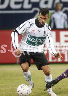 Fussball. Tipp3-Bundesliga. SK Austria Kelag Kaernten  gegen Austria Wien. Haris Bukva  (Austria Kaernten). Klagenfurt, 14.3..2009. 
Foto: Kuess

---
pressefotos, pressefotografie, kuess, qs, qspictures, sport, bild, bilder, bilddatenbank