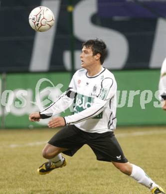 Fussball. Tipp3-Bundesliga. SK Austria Kelag Kaernten  gegen Austria Wien. Zlatko Junuzovic  (Austria Kaernten). Klagenfurt, 14.3..2009. 
Foto: Kuess

---
pressefotos, pressefotografie, kuess, qs, qspictures, sport, bild, bilder, bilddatenbank