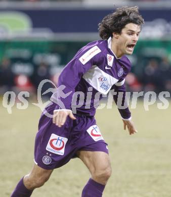 Fussball. Tipp3-Bundesliga. SK Austria Kelag Kaernten  gegen Austria Wien. Jocelyn Blanchard (Wien). Klagenfurt, 14.3..2009. 
Foto: Kuess

---
pressefotos, pressefotografie, kuess, qs, qspictures, sport, bild, bilder, bilddatenbank