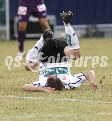 Fussball. Tipp3-Bundesliga. SK Austria Kelag Kaernten  gegen Austria Wien. Thomas Riedl  (Austria Kaernten). Klagenfurt, 14.3..2009. 
Foto: Kuess

---
pressefotos, pressefotografie, kuess, qs, qspictures, sport, bild, bilder, bilddatenbank