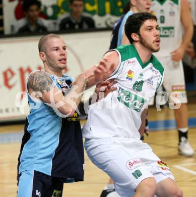 Basketball Bundesliga. Woerthersee Piraten gegen UBC St. Poelten. Erik Rhinehart  (Piraten).  Klagenfurt, 14.3.2009
Foto: Kuess

---
pressefotos, pressefotografie, kuess, qs, qspictures, sport, bild, bilder, bilddatenbank