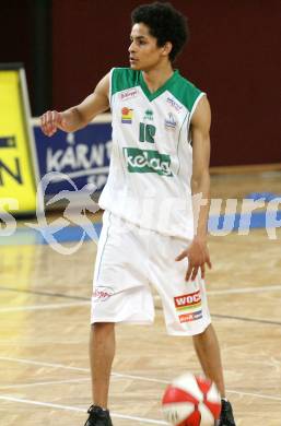 Basketball Bundesliga. Woerthersee Piraten gegen UBC St. Poelten. Samuel Bachlechner  (Piraten).  Klagenfurt, 14.3.2009
Foto: Kuess

---
pressefotos, pressefotografie, kuess, qs, qspictures, sport, bild, bilder, bilddatenbank