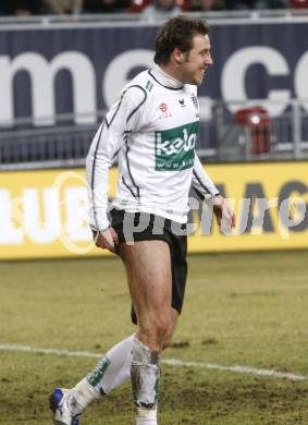 Fussball. Tipp3-Bundesliga. SK Austria Kelag Kaernten  gegen Austria Wien. Thiago Maier Santos Schumacher (Austria Kaernten) Klagenfurt, 14.3..2009. 
Foto: Kuess

---
pressefotos, pressefotografie, kuess, qs, qspictures, sport, bild, bilder, bilddatenbank