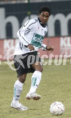 Fussball. Tipp3-Bundesliga. SK Austria Kelag Kaernten  gegen Austria Wien. Sandro Jose Da Silva  (Austria Kaernten). Klagenfurt, 14.3..2009. 
Foto: Kuess

---
pressefotos, pressefotografie, kuess, qs, qspictures, sport, bild, bilder, bilddatenbank