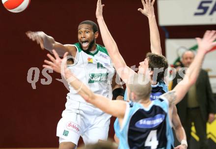 Basketball Bundesliga. Woerthersee Piraten gegen UBC St. Poelten. Timothy Burnette  (Piraten).  Klagenfurt, 14.3.2009
Foto: Kuess

---
pressefotos, pressefotografie, kuess, qs, qspictures, sport, bild, bilder, bilddatenbank