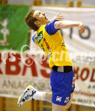 Volleyball BUndesliga. SK Aich/Dob gegen Aon Hotvolleys Wien. Shane Alexander (Aich/Dob). Prevalje, am 17.3.2009.
Foto: Kuess
---
pressefotos, pressefotografie, kuess, qs, qspictures, sport, bild, bilder, bilddatenbank