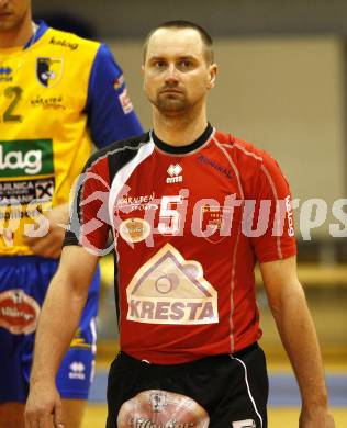 Volleyball BUndesliga. SK Aich/Dob gegen Aon Hotvolleys Wien. Martin Pipa (Aich/Dob). Prevalje, am 17.3.2009.
Foto: Kuess
---
pressefotos, pressefotografie, kuess, qs, qspictures, sport, bild, bilder, bilddatenbank