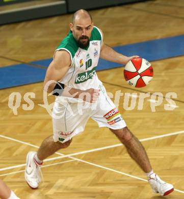 Basketball Bundesliga. Woerthersee Piraten gegen BK Klosterneuburg. Joachim Buggelsheim (Piraten).  Klagenfurt, 18.3.2009
Foto: Kuess

---
pressefotos, pressefotografie, kuess, qs, qspictures, sport, bild, bilder, bilddatenbank