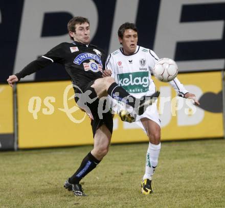 Fussball. Tipp3-Bundesliga. SK Austria Kelag Kaernten  gegen Sturm Graz. Zlatko Junuzovic (Austria Kaernten). Klagenfurt, 18.3..2009. 
Foto: Kuess

---
pressefotos, pressefotografie, kuess, qs, qspictures, sport, bild, bilder, bilddatenbank