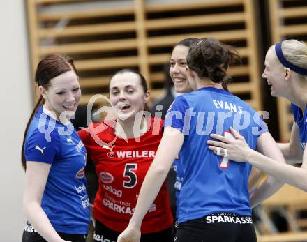 Volleyball Bundesliga. ATSC Wildcats gegen VC Dornbirn. Jubel (Wildcats). Klagenfurt, 19.3.2009
Foto: Kuess

---
pressefotos, pressefotografie, kuess, qs, qspictures, sport, bild, bilder, bilddatenbank