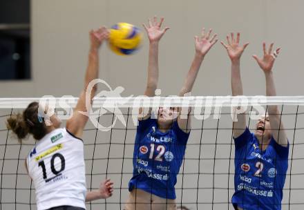 Volleyball Bundesliga. ATSC Wildcats gegen VC Dornbirn. KOROBKOVA Natalia, FLETCHER Kim (Wildcats). Klagenfurt, 19.3.2009
Foto: Kuess

---
pressefotos, pressefotografie, kuess, qs, qspictures, sport, bild, bilder, bilddatenbank