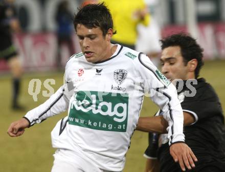 Fussball. Tipp3-Bundesliga. SK Austria Kelag Kaernten  gegen Sturm Graz. Zlatko Junuzovic (Austria Kaernten). Klagenfurt, 18.3..2009. 
Foto: Kuess

---
pressefotos, pressefotografie, kuess, qs, qspictures, sport, bild, bilder, bilddatenbank