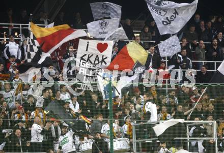 Fussball. Tipp3-Bundesliga. SK Austria Kelag Kaernten  gegen Sturm Graz. Fans (Austria Kaernten). Klagenfurt, 18.3..2009. 
Foto: Kuess

---
pressefotos, pressefotografie, kuess, qs, qspictures, sport, bild, bilder, bilddatenbank