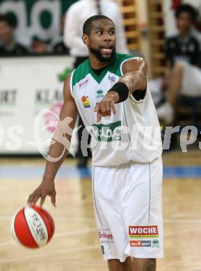 Basketball Bundesliga. Woerthersee Piraten gegen BK Klosterneuburg. Timothy Burnette (Piraten).  Klagenfurt, 18.3.2009
Foto: Kuess

---
pressefotos, pressefotografie, kuess, qs, qspictures, sport, bild, bilder, bilddatenbank