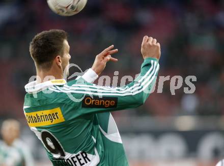 Fussball. Tipp3-Bundesliga. SK Austria Kelag Kaernten gegen SK Rapid. Stefan Maierhofer (Rapid). Klagenfurt, 21.3..2009. 
Foto: Kuess

---
pressefotos, pressefotografie, kuess, qs, qspictures, sport, bild, bilder, bilddatenbank
