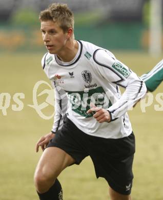 Fussball. Tipp3-Bundesliga. SK Austria Kelag Kaernten gegen SK Rapid. Thomas Hinum (Kaernten). Klagenfurt, 21.3..2009. 
Foto: Kuess

---
pressefotos, pressefotografie, kuess, qs, qspictures, sport, bild, bilder, bilddatenbank