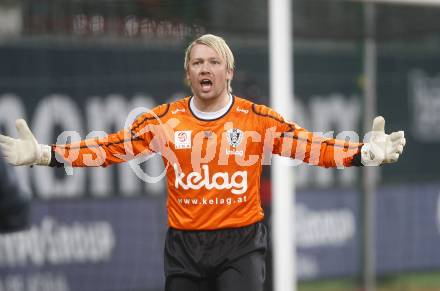 Fussball. Tipp3-Bundesliga. SK Austria Kelag Kaernten gegen SK Rapid. Andreas Schranz (Kaernten). Klagenfurt, 21.3..2009. 
Foto: Kuess

---
pressefotos, pressefotografie, kuess, qs, qspictures, sport, bild, bilder, bilddatenbank