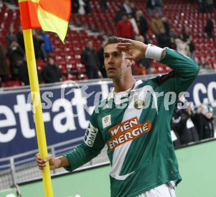 Fussball. Tipp3-Bundesliga. SK Austria Kelag Kaernten gegen SK Rapid. Stefan Maierhofer(Rapid). Klagenfurt, 21.3..2009. 
Foto: Kuess

---
pressefotos, pressefotografie, kuess, qs, qspictures, sport, bild, bilder, bilddatenbank