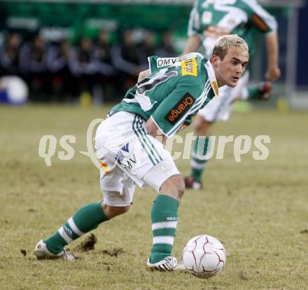 Fussball. Tipp3-Bundesliga. SK Austria Kelag Kaernten gegen SK Rapid. Erwin Hoffer (Rapid). Klagenfurt, 21.3..2009. 
Foto: Kuess

---
pressefotos, pressefotografie, kuess, qs, qspictures, sport, bild, bilder, bilddatenbank