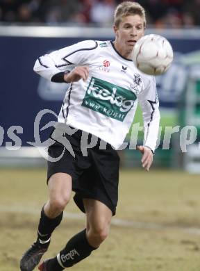 Fussball. Tipp3-Bundesliga. SK Austria Kelag Kaernten gegen SK Rapid. Thomas Hinum (Kaernten). Klagenfurt, 21.3..2009. 
Foto: Kuess

---
pressefotos, pressefotografie, kuess, qs, qspictures, sport, bild, bilder, bilddatenbank
