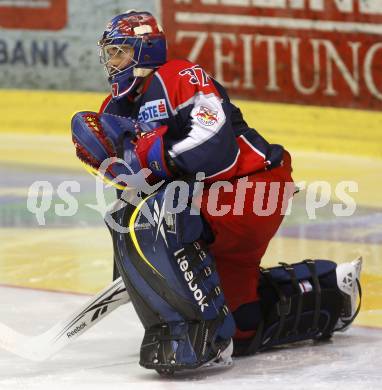 EBEL. Eishockey Bundesliga. KAC gegen EC Salzburg. Jordan Parise(Salzburg). Klagenfurt, am 22.3.2009.
Foto: Kuess 

---
pressefotos, pressefotografie, kuess, qs, qspictures, sport, bild, bilder, bilddatenbank