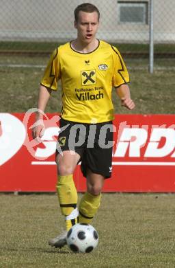 Fussball. Unterliga West. Magdalener SC gegen SV Union Stall. Erlacher Michael  (Magdalen). Magdalen, 22.3.2009. 
Foto: Kuess

---
pressefotos, pressefotografie, kuess, qs, qspictures, sport, bild, bilder, bilddatenbank