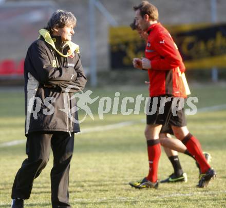 Fussball Nationalteam. Trainingslager in Velden am Woerthersee. Trainer Didi Constantini, Manuel Ortlechner. Velden, am 23.3.2009.
Foto: Kuess

---
pressefotos, pressefotografie, kuess, qs, qspictures, sport, bild, bilder, bilddatenbank