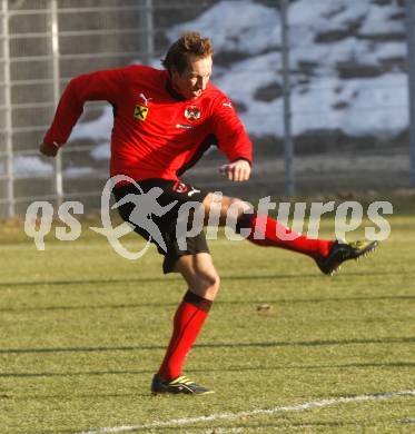 FUSSBALL - FIFA Weltmeisterschaft 2010, Qualifikation, OEFB, AUT vs ROM, Oesterreich vs Rumaenien, Vorberichte, Training AUT. Manuel Ortlechner (AUT). Velden, am 23.3.2009.
Foto: Kuess

---
pressefotos, pressefotografie, kuess, qs, qspictures, sport, bild, bilder, bilddatenbank