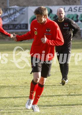 FUSSBALL - FIFA Weltmeisterschaft 2010, Qualifikation, OEFB, AUT vs ROM, Oesterreich vs Rumaenien, Vorberichte, Training AUT. Sebastian Proedl (AUT). Velden, am 23.3.2009.
Foto: Kuess

---
pressefotos, pressefotografie, kuess, qs, qspictures, sport, bild, bilder, bilddatenbank