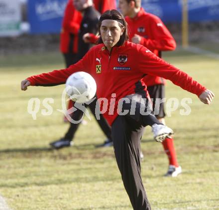 FUSSBALL - FIFA Weltmeisterschaft 2010, Qualifikation, OEFB, AUT vs ROM, Oesterreich vs Rumaenien, Vorberichte, Training AUT. Yasin Pehlivan (AUT). Velden, am 23.3.2009.
Foto: Kuess

---
pressefotos, pressefotografie, kuess, qs, qspictures, sport, bild, bilder, bilddatenbank