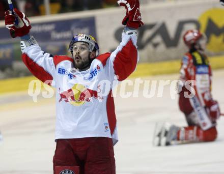 EBEL. Eishockey Bundesliga. KAC gegen EC Salzburg. Jubel Salzburg. Klagenfurt, am 26.3.2009.
Foto: Kuess 

---
pressefotos, pressefotografie, kuess, qs, qspictures, sport, bild, bilder, bilddatenbank