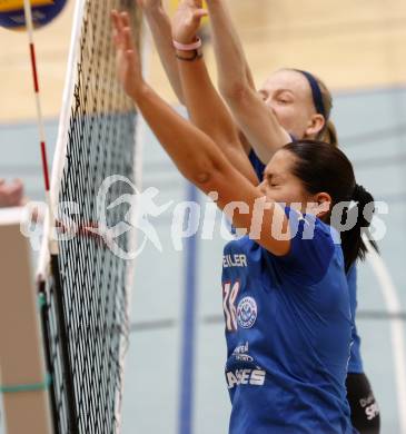 Volleyball Bundesliga. ATSC Wildcats gegen VC Dornbirn. PICHLER Kerstin, FLETCHER Kim (Wildcats). Klagenfurt, 19.3.2009
Foto: Kuess

---
pressefotos, pressefotografie, kuess, qs, qspictures, sport, bild, bilder, bilddatenbank