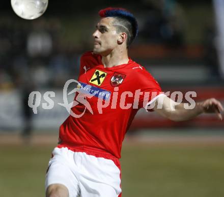 Fussball Testspiel. Nationalteam Oesterreich gegen AKA Austria Kaernten U19.Paul Scharner (Nationalteam). Wolfsberg, am 27.3.2009.
Foto:Kuess
---
pressefotos, pressefotografie, kuess, qs, qspictures, sport, bild, bilder, bilddatenbank