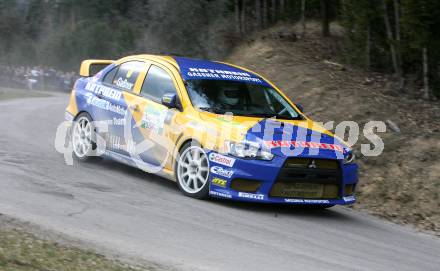 Motorsport. Lavanttal Rallye. Hermann Gassner, Karin Thannhaeuser (D). Wolfsberg, am 27.3.2009.
Foto: Kuess
---
pressefotos, pressefotografie, kuess, qs, qspictures, sport, bild, bilder, bilddatenbank