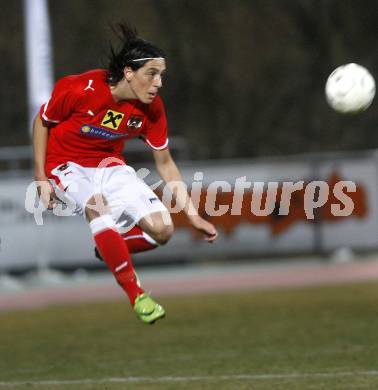 Fussball Testspiel. Nationalteam Oesterreich gegen AKA Austria Kaernten U19. Yasin Pehlivan (Nationalteam). Wolfsberg, am 27.3.2009.
Foto:Kuess

---
pressefotos, pressefotografie, kuess, qs, qspictures, sport, bild, bilder, bilddatenbank