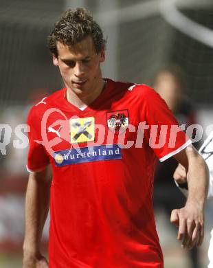 Fussball Testspiel. Nationalteam Oesterreich gegen AKA Austria Kaernten U19. Juergen Saeumel (Nationalteam). Wolfsberg, am 27.3.2009.
Foto:Kuess

---
pressefotos, pressefotografie, kuess, qs, qspictures, sport, bild, bilder, bilddatenbank